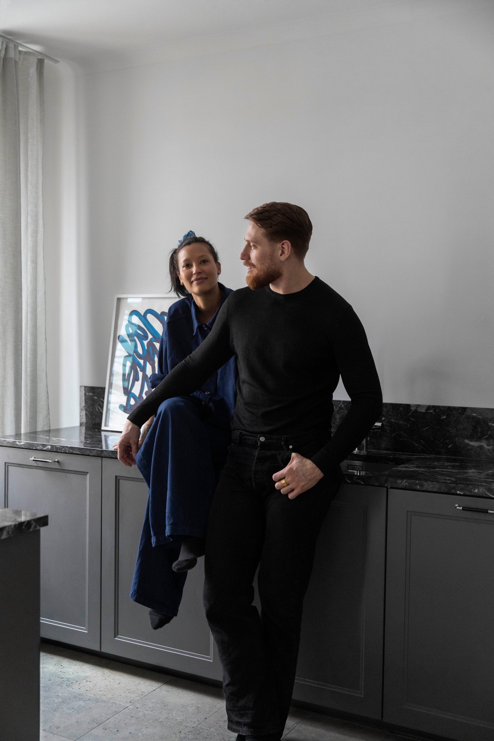 Hemma hos Aino och Valdemar