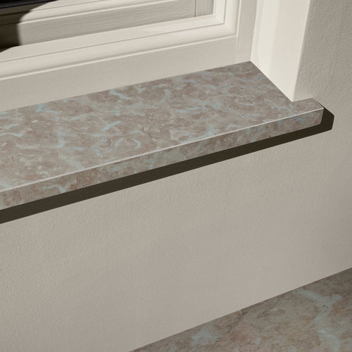 Grey-brown Öland limestone honed